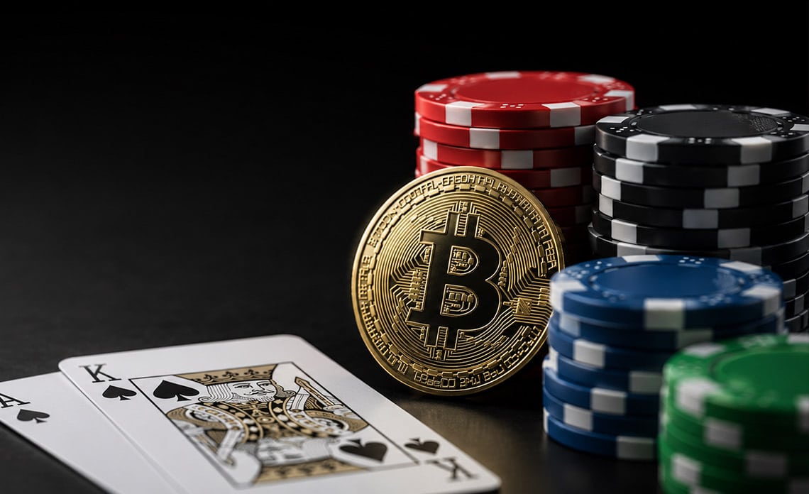 Best private crypto poker clubs for real money with Bitcoin poker chips and playing cards